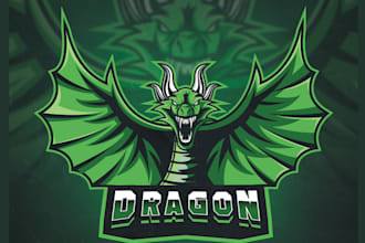 do high quality dragon logo with unlimited revisions