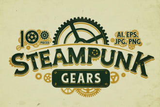 create mechanical, engineering workshop automotive garage logo