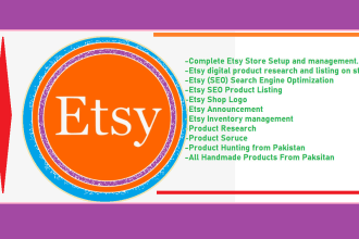 do etsy store setup etsy manager etsy store SEO product listing