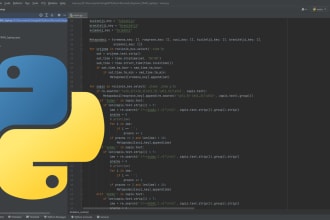 automate tasks, 3rd party tools, or API calls with python
