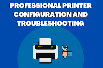 do professional printer configuration and troubleshooting