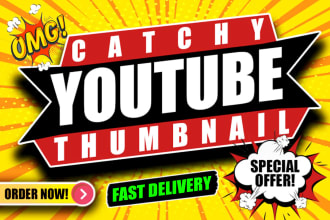 design custom viral youtube thumbnails