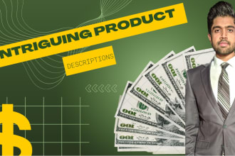 craft compelling product descriptions for your shopify
