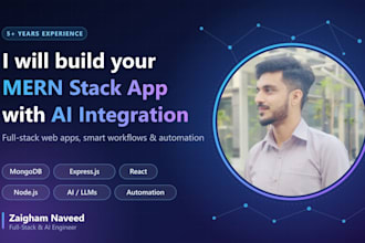 develop ai website and softwares