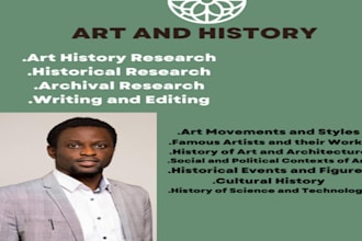professionally handle art and history