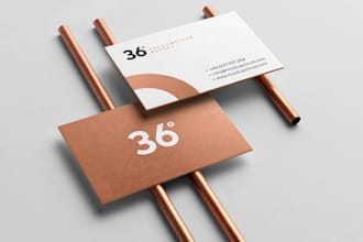 design a professional and outstanding business card