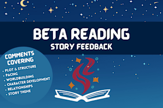 beta read your speculative fiction story
