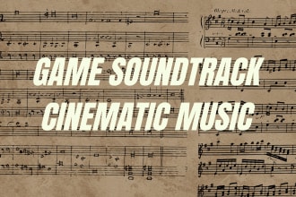 create orchestral soundtrack for film or game
