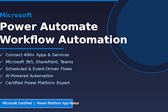 automate your business workflows with microsoft power automate