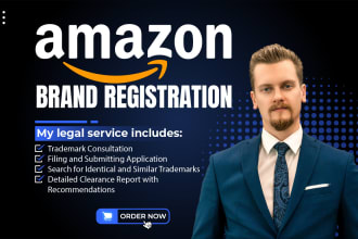 be your US trademark attorney and amazon brand registry