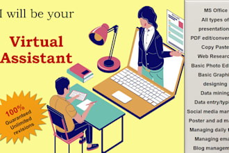 be virtual assistant and admin for your business