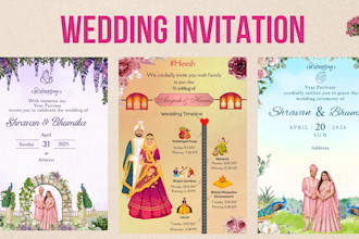 design the perfect, cute, wedding invitation