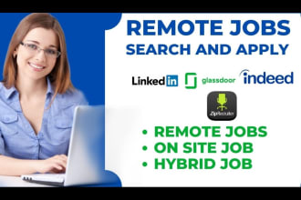 apply to jobs and search remote jobs on your behalf