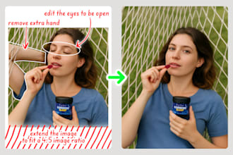 fix and upgrade your ai generated image for a natural finish