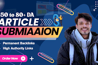 do 45 article submissions contextual backlinks and off page SEO