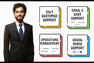 be your full time customer service agent and provide customer support