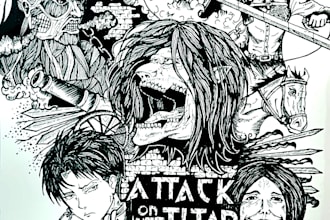 draw pen n ink illustrations