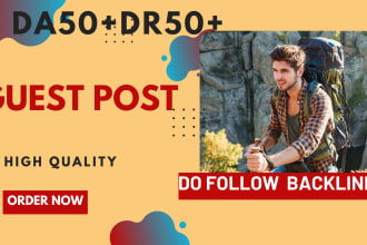 do travel and tour guest post on high da website