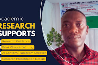 provide academic writing guidance and research support