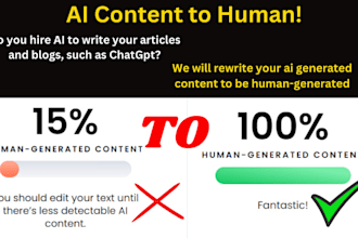 rewrite your ai content to make it human and pass ai detection