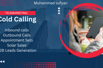 be you rock star real estate cold caller for you company