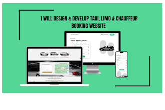 develop limo and chauffeur website booking software