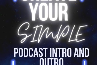 create nice intro and outro for your podcast