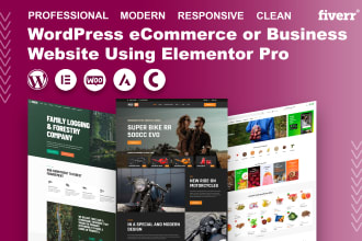 build or clone any type wordpress website using elementor pro