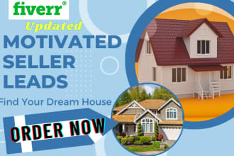generate list of motivated seller and tired landlord leads with skip tracing
