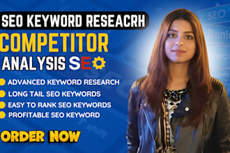 do SEO keyword research and competitor analysis