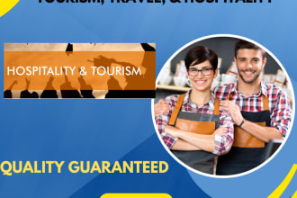 create detailed and engaging reports on tourism, travel, and hospitality