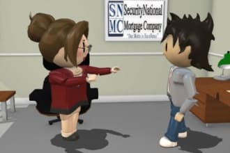 create a customized CARTOON animation video or commercial
