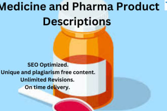 do pharma and medical supplies product descriptions and reviews