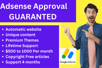 make adsense auto wordpress website for adsense   approval