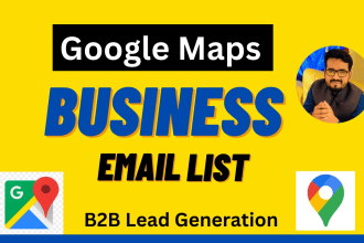 do b2b leads, google map scraping, lead generation