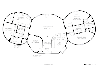create 2d floor plan from matterport link or sketch