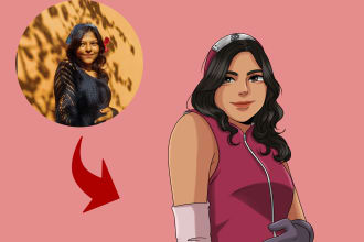 draw you into any anime character you want