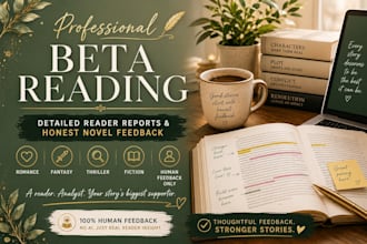 beta read and critique your novel