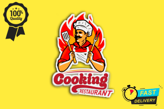 design professional restaurant, BBQ, pizza,shop, food logo