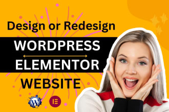 create or convert xd  figma psd to wordpress website using elementor pro