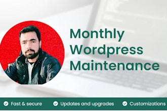 be your  virtual assistant to maintain your wordpress website