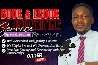 be your self help ebook ghostwriter, finance ebook, business book