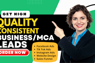generate business leads mca leads business loan leads mca leads