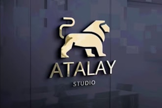 do an original unique beautiful studio logo in one day delivery
