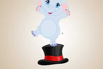 draw a cute and funny cartoon for you