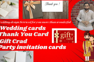 do beautifully customized wedding card thank you cards