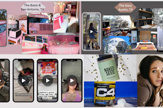 create ugc video photo ads for, tik tok, instagram, facebook