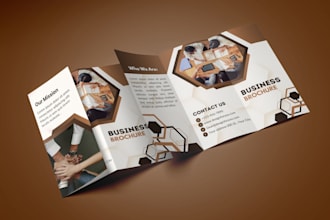 design luxury and creative brochure you desired