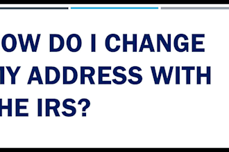 change your name and address on your ein on irs