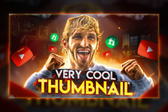 design amazing youtube thumbnail in 12hrs